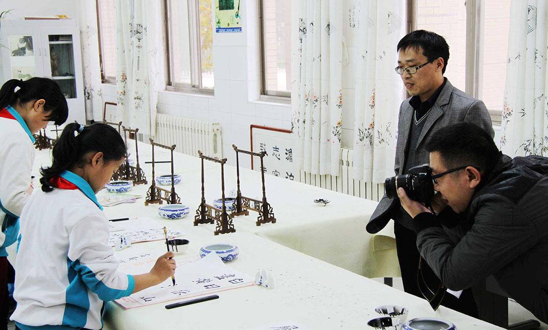 黄冈常州书法教育微网站开发案例